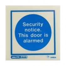 "This Door Is Alarmed"